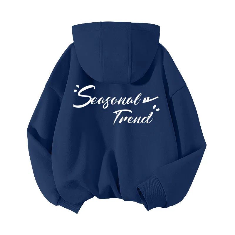 Детский свитшот с капюшоном Navy Blue/H Arts English White K+H Arts English White B WARRIOR