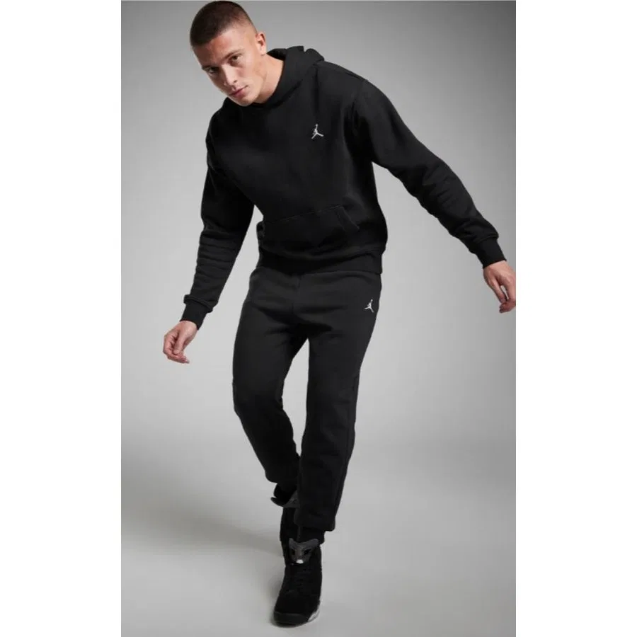 Спортивные штаны из флиса с принтом Jordan Fleece Jumpman Nike, Черный — фото 2