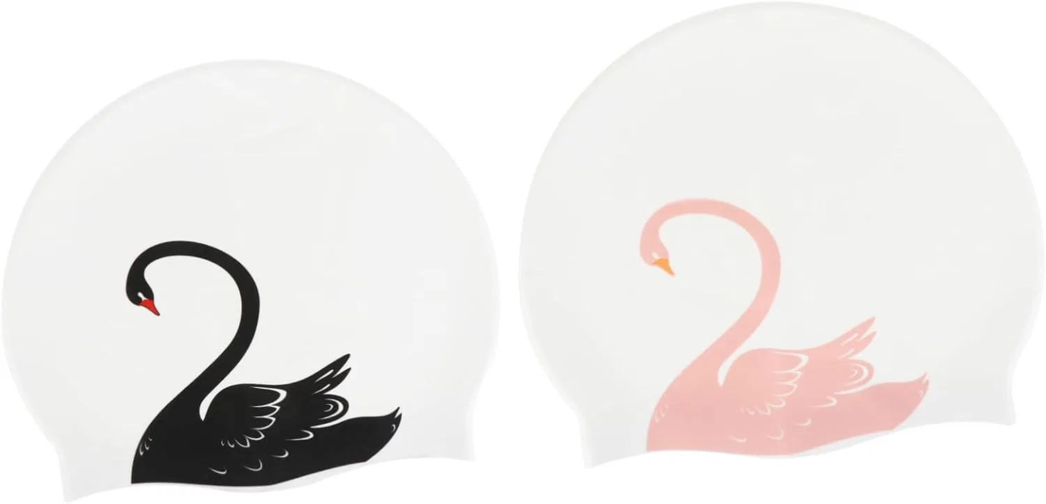 Шапочка для плавания Silicone Swimming Cap, Parliky, 2 шт, 24x21 см