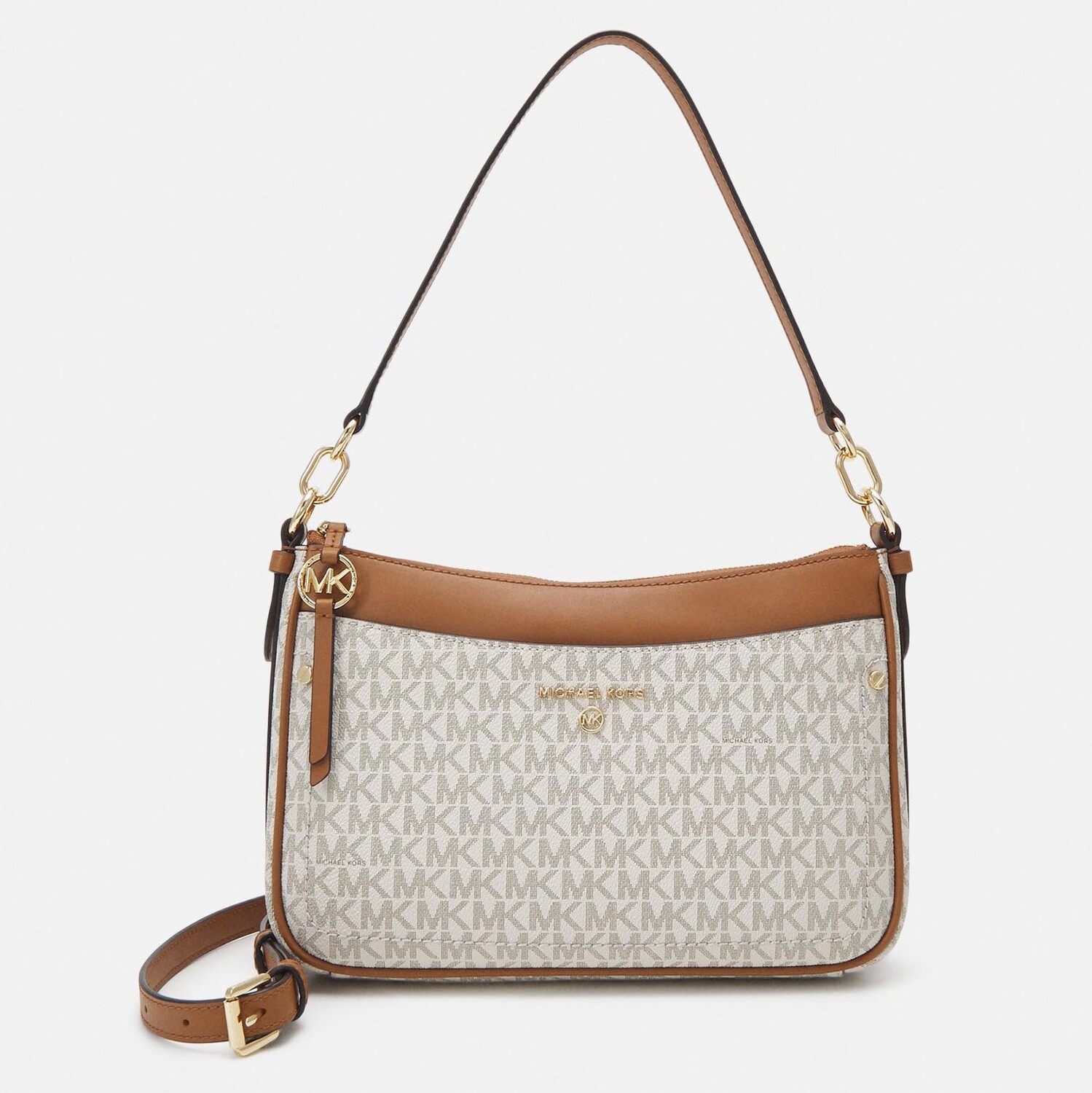 

Сумка кросс-боди Michael Kors Jet Charm Pochette Xbody, ванильный