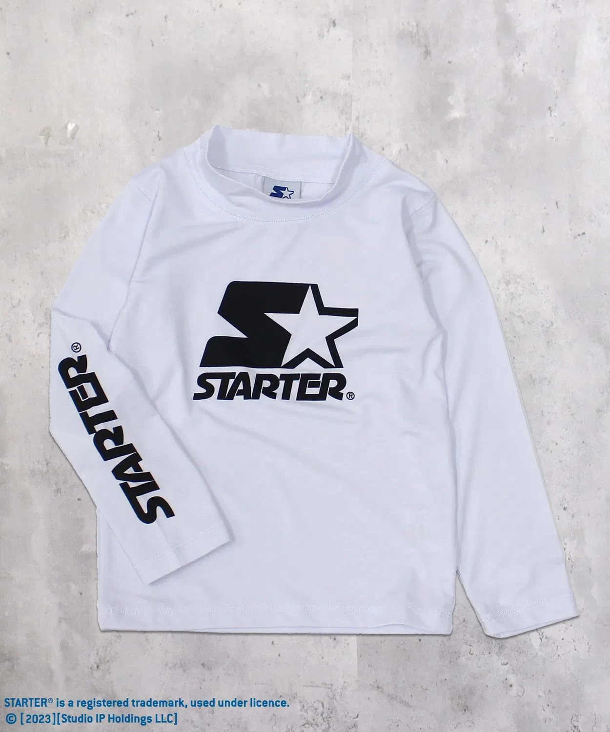 Детский лонгслив-рашгард с длинным рукавомUniversal Style Wear, Off White