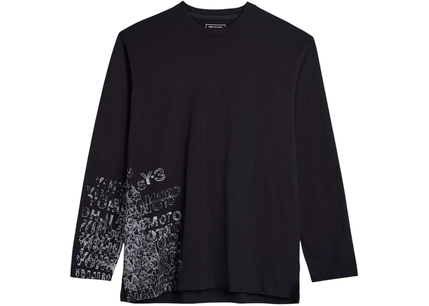 Футболка с длинным рукавом Y-3 GFX Long Sleeve Tee Adidas, Black