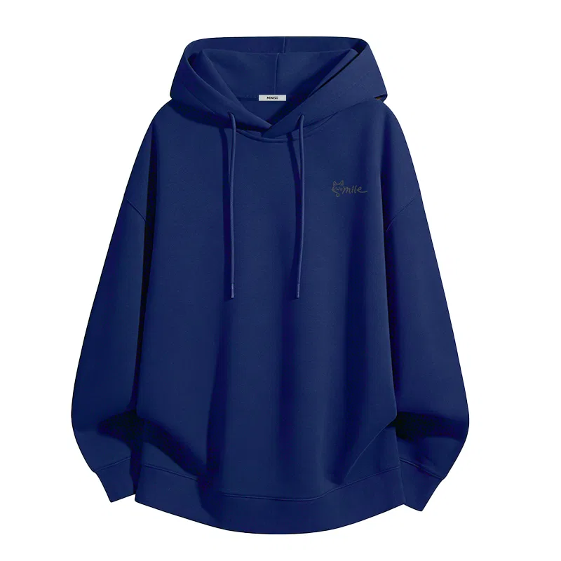 Детский худи свободного кроя MINISO, Navy Blue