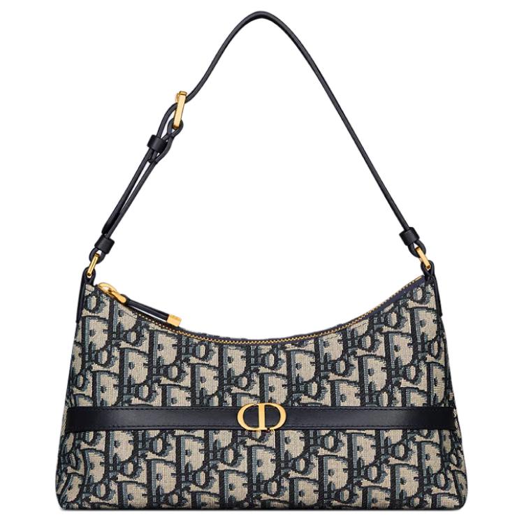 

Сумка 30 Montaigne Cigale Mini Hobo Shoulder Bag Women's Blue DIOR
