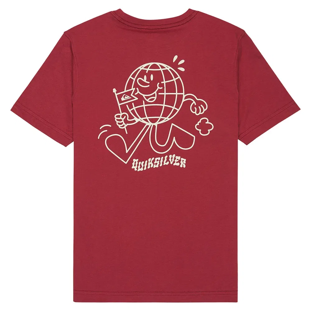 Футболка Cosmic Character Quiksilver, красный — фото 2