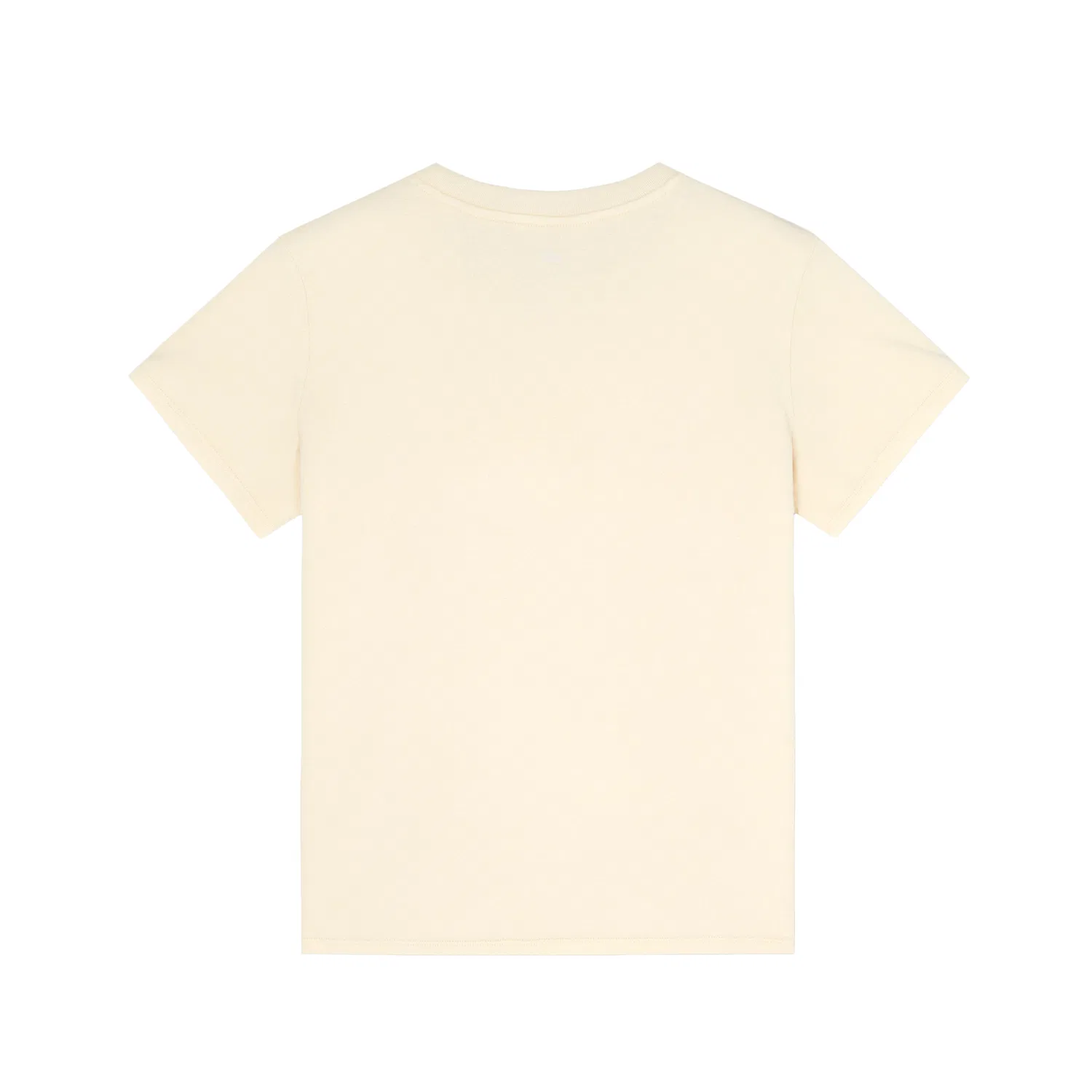 Женская футболка с круглым вырезом прямого кроя Cream White Levis — фото 3