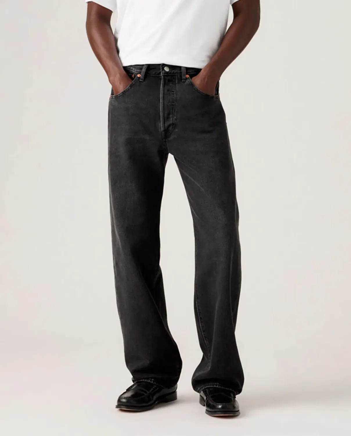 Мужские джинсы свободного кроя 501 Loose Levi's, Gris Oscuro — фото 2