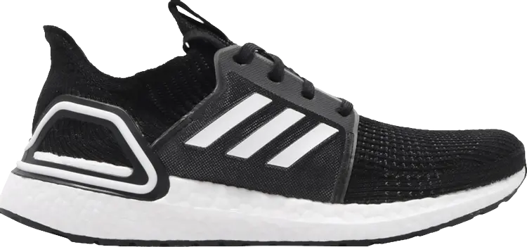 

Кроссовки Adidas UltraBoost 19 U 'Black White', черный