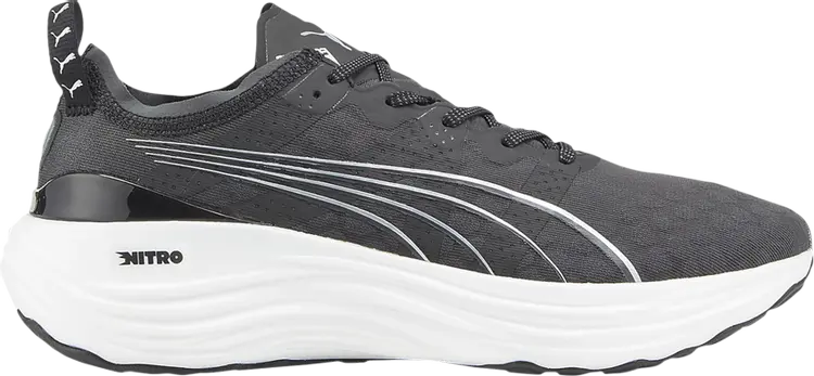 

Кроссовки Puma ForeverRun Nitro Black White, черный, Черный;серый, Кроссовки Puma ForeverRun Nitro Black White, черный