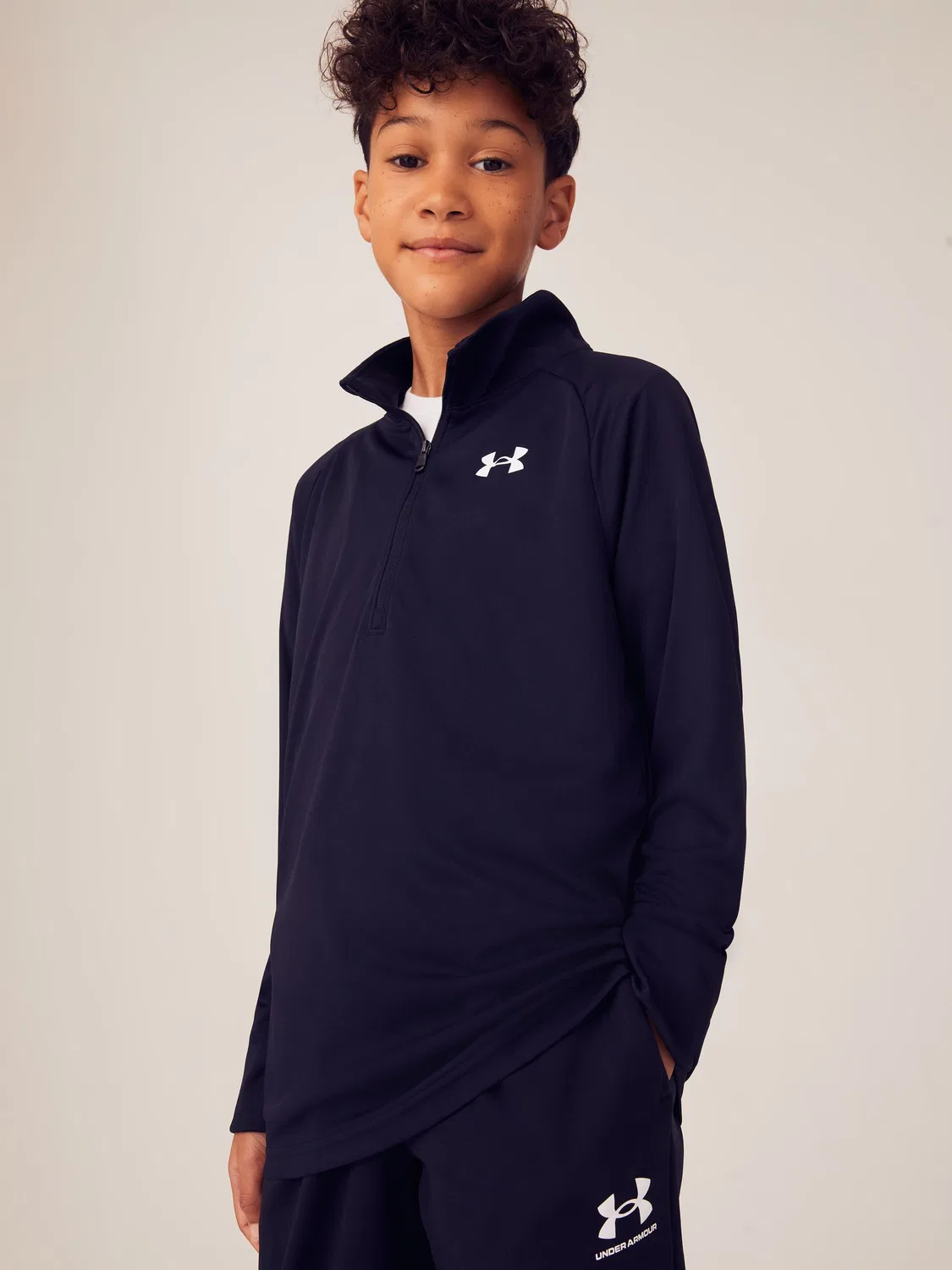 Свитшот Tech 2.0 1/2 Zip Under Armour, черный