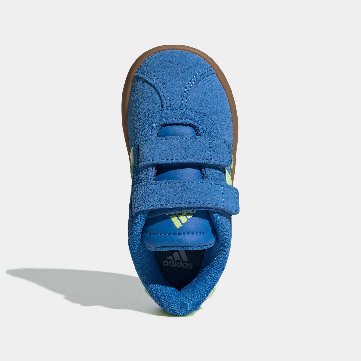 Детские кроссовки с регулируемыми липучками Adidas Sportswear, Bright Royal/Pulse Lime — фото 4