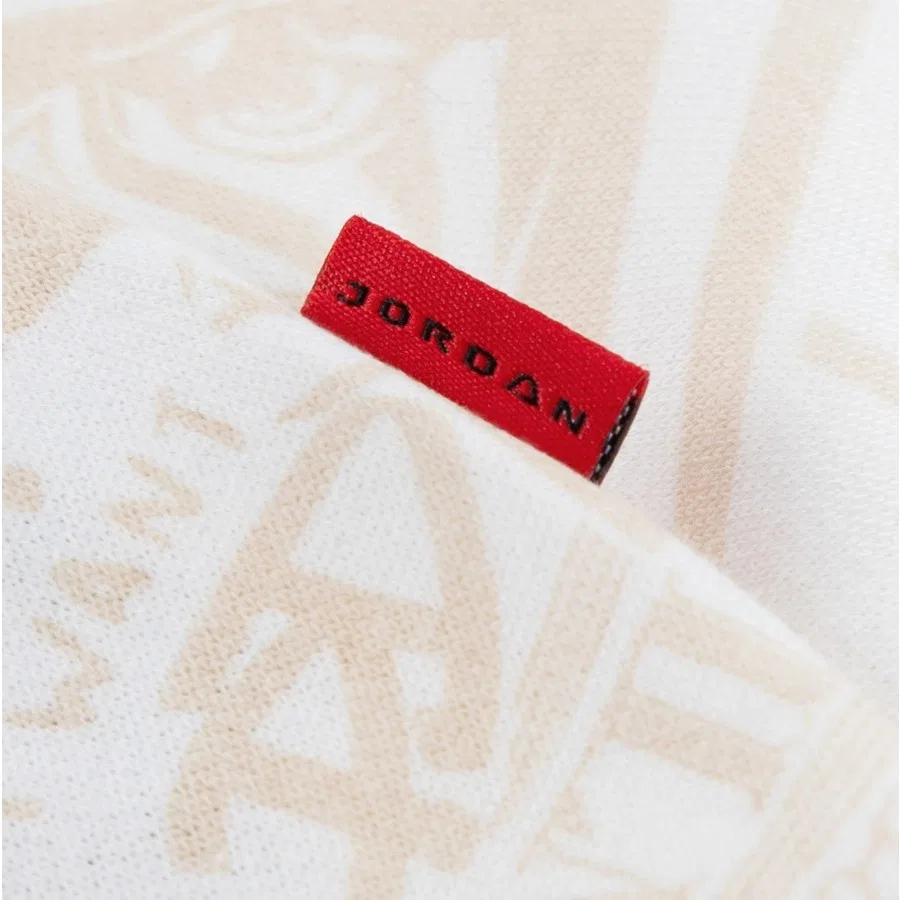 Детский свитшот с капюшоном Jordan JDB MJ BRK LSR PO Hoodie Nike, Красно-экрю — фото 2