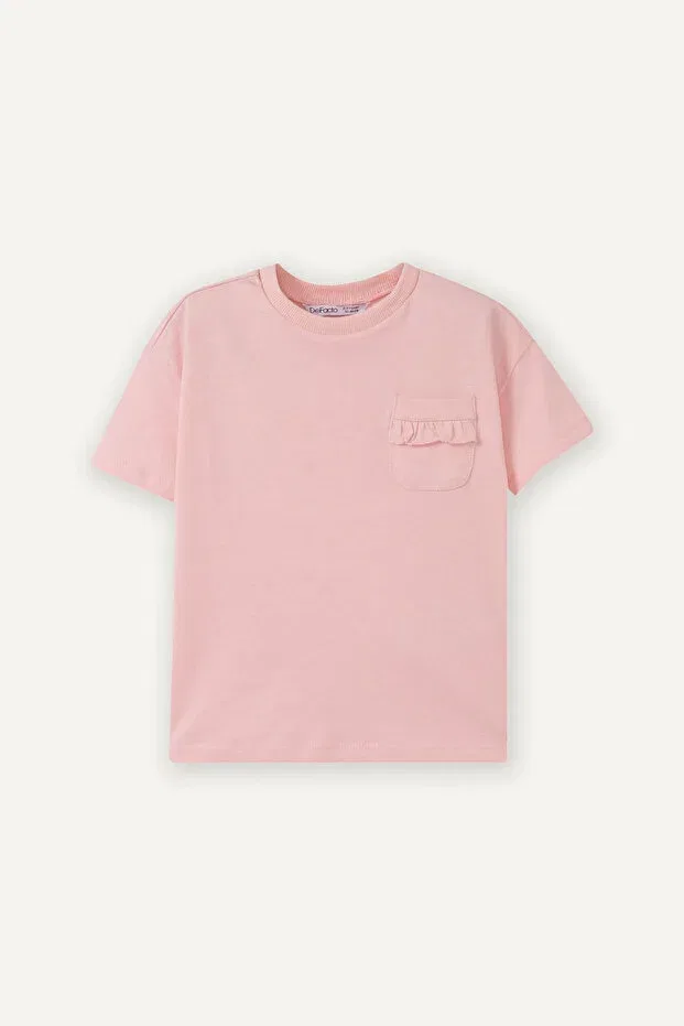 Детская футболка хлопковая Defacto, Pink