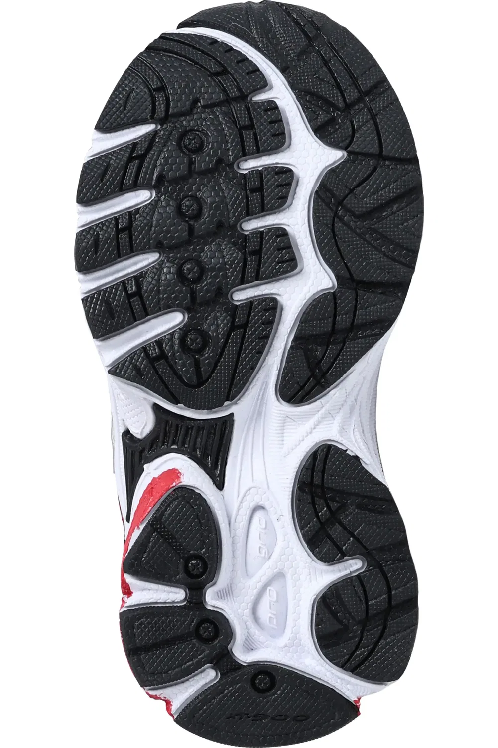 Детские кроссовки на шнуровке ProGrid Omni 9 Saucony, белый/красный — фото 4