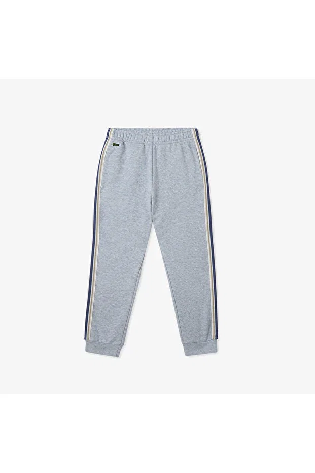 Детские спортивные штаны для девочек зауженные Lacoste, Cca-Grey