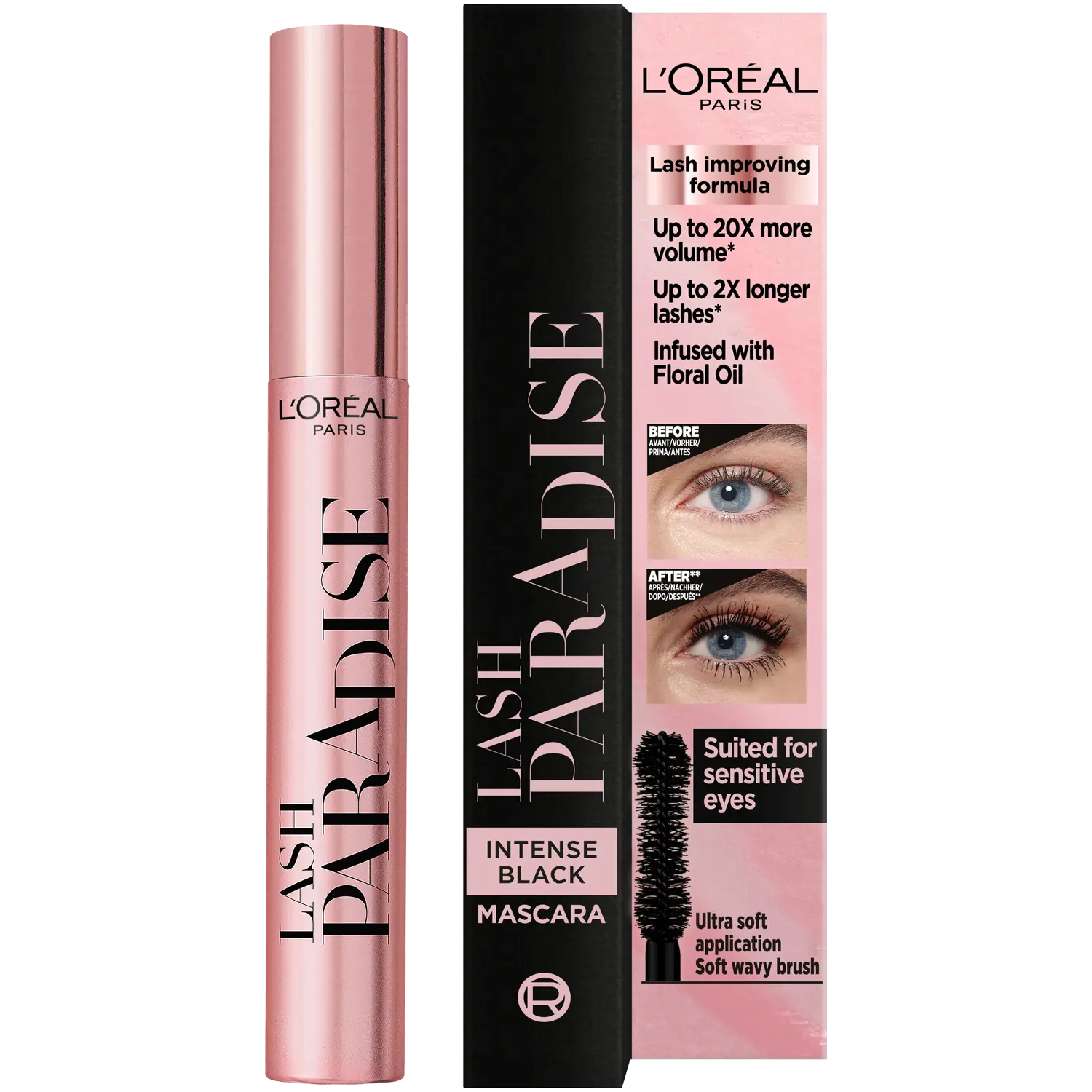 

L'Oréal Paris Lash Paradise интенсивная черная тушь для ресниц, 6,4 мл