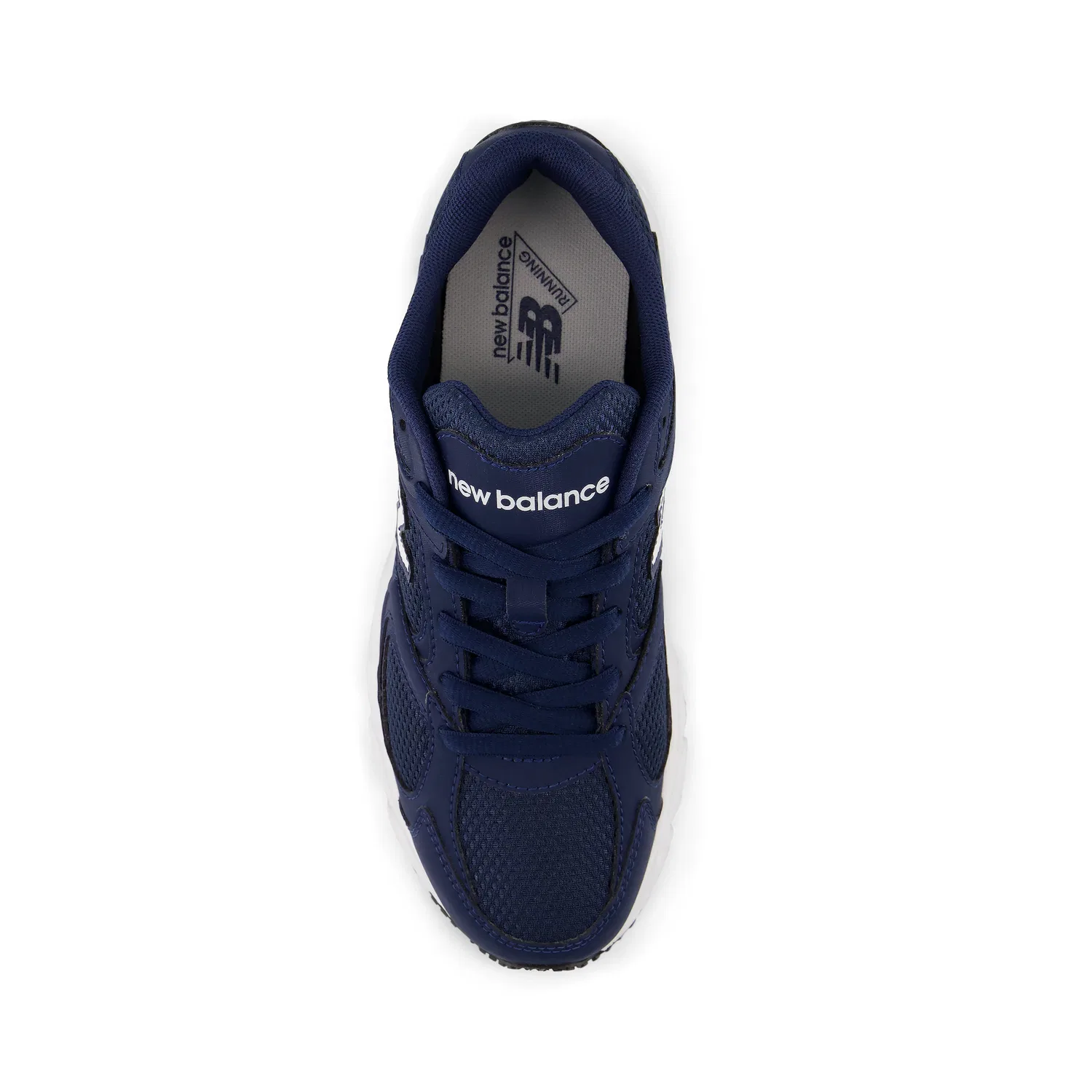 Детские кроссовки с легкой профилированной подошвой New Balance, Navy — фото 4