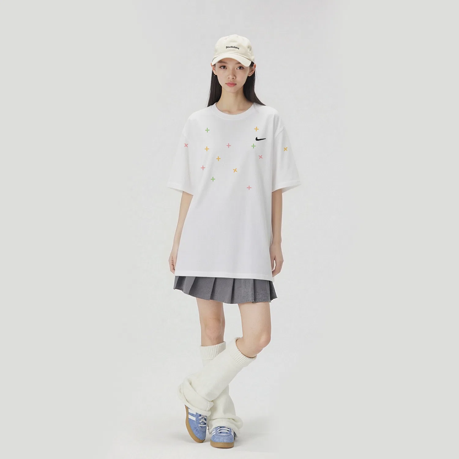 Футболка с круглым вырезом Nike Sportswear, White — фото 3