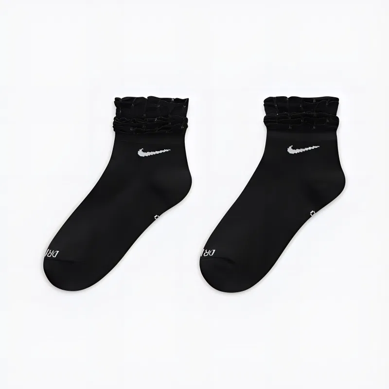 Женские носки с логотипом 2 пары Nike, Black — фото 4