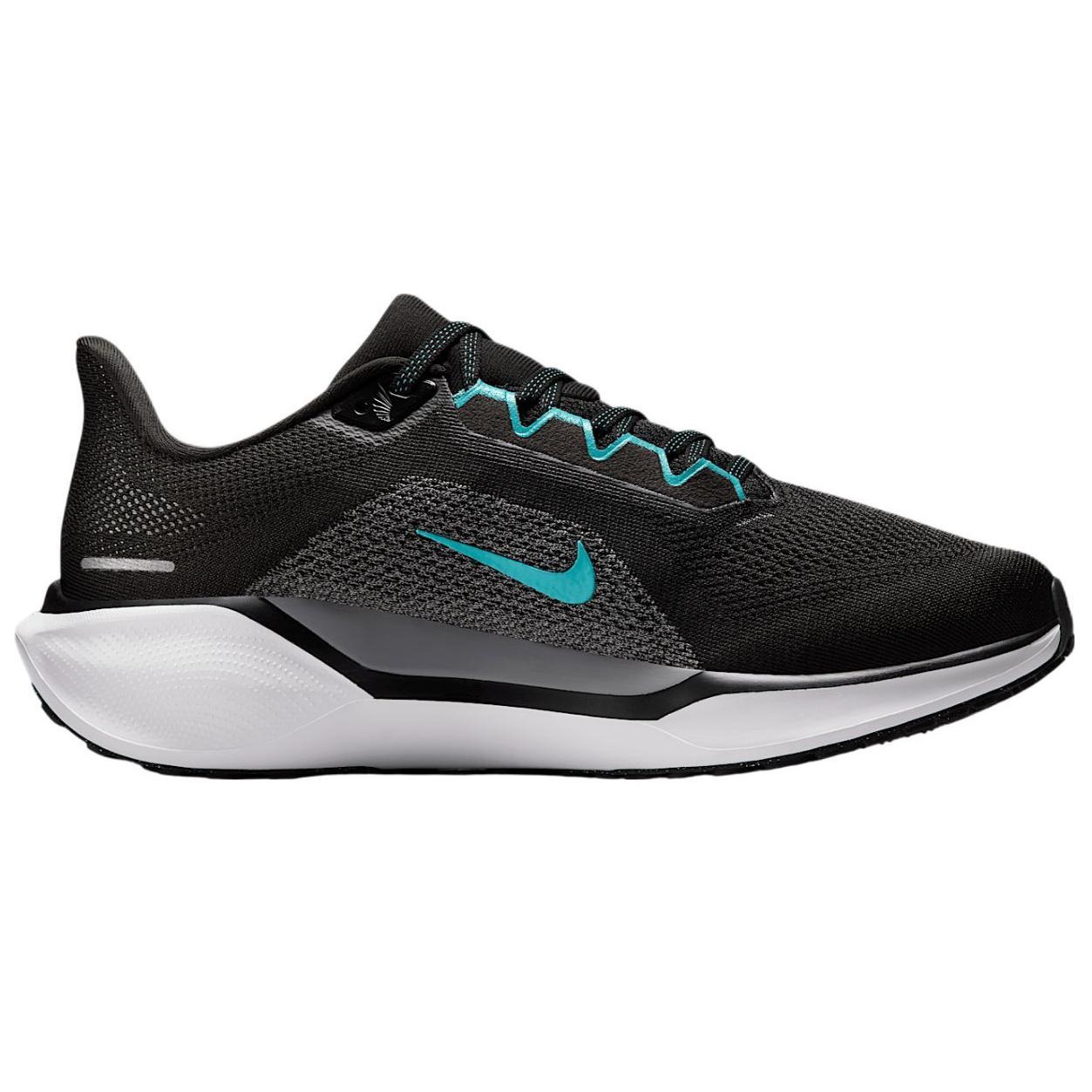 Кроссовки Nike Air Zoom Pegasus 41, черный/серый/белый/зеленый — фото 3
