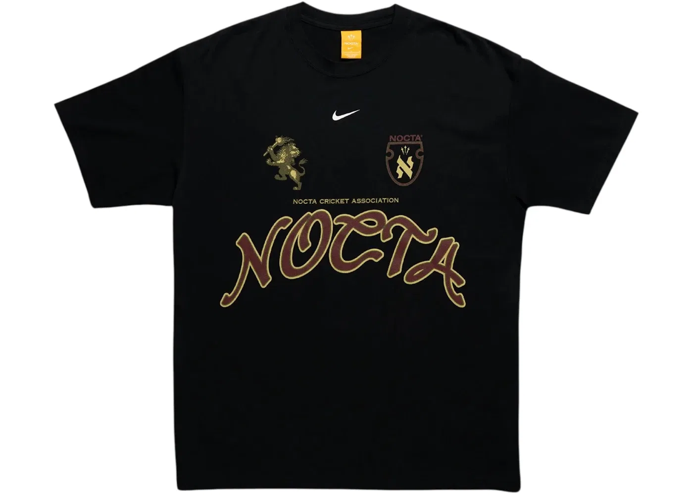 Мужская футболка с принтом Nike x NOCTA NCA Big Body CS Tee, Black
