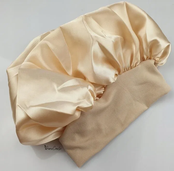 Шапочка для душа Satin Sleep Cap, Deni Carte, Синий — фото 3