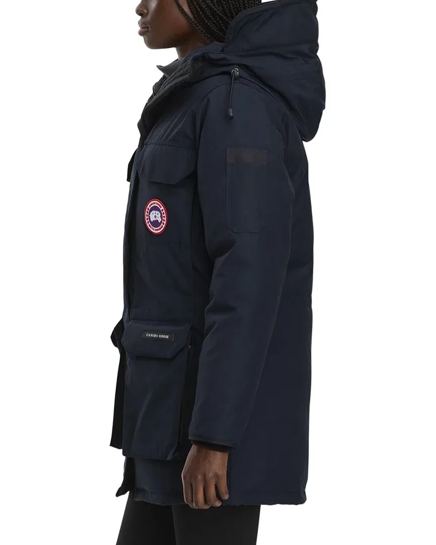 Женский пуховик с капюшоном Expedition Down Parka Canada Goose, синий — фото 3