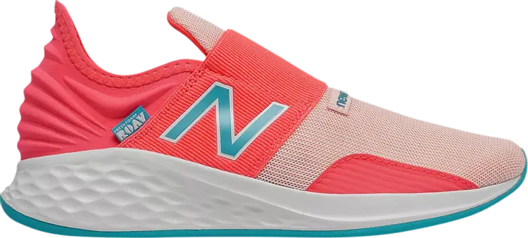 

Кроссовки New Balance Fresh Foam Roav Slip-On Big Kid 'Vivid Coral', розовый