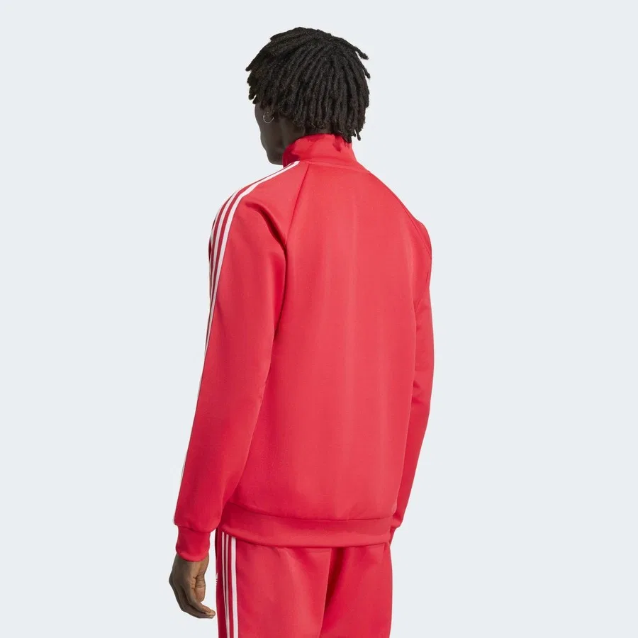 Куртка спортивная с длинным рукавом Liverpool FC Originals adidas, Красный — фото 2