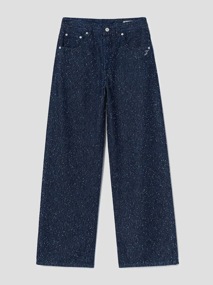 Джинсы прямого кроя Le De-Nimes Large JACQUEMUS, Navy