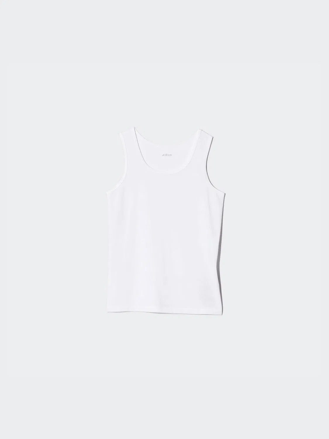Майка-безрукавка сетчатая AIRism Uniqlo, белый