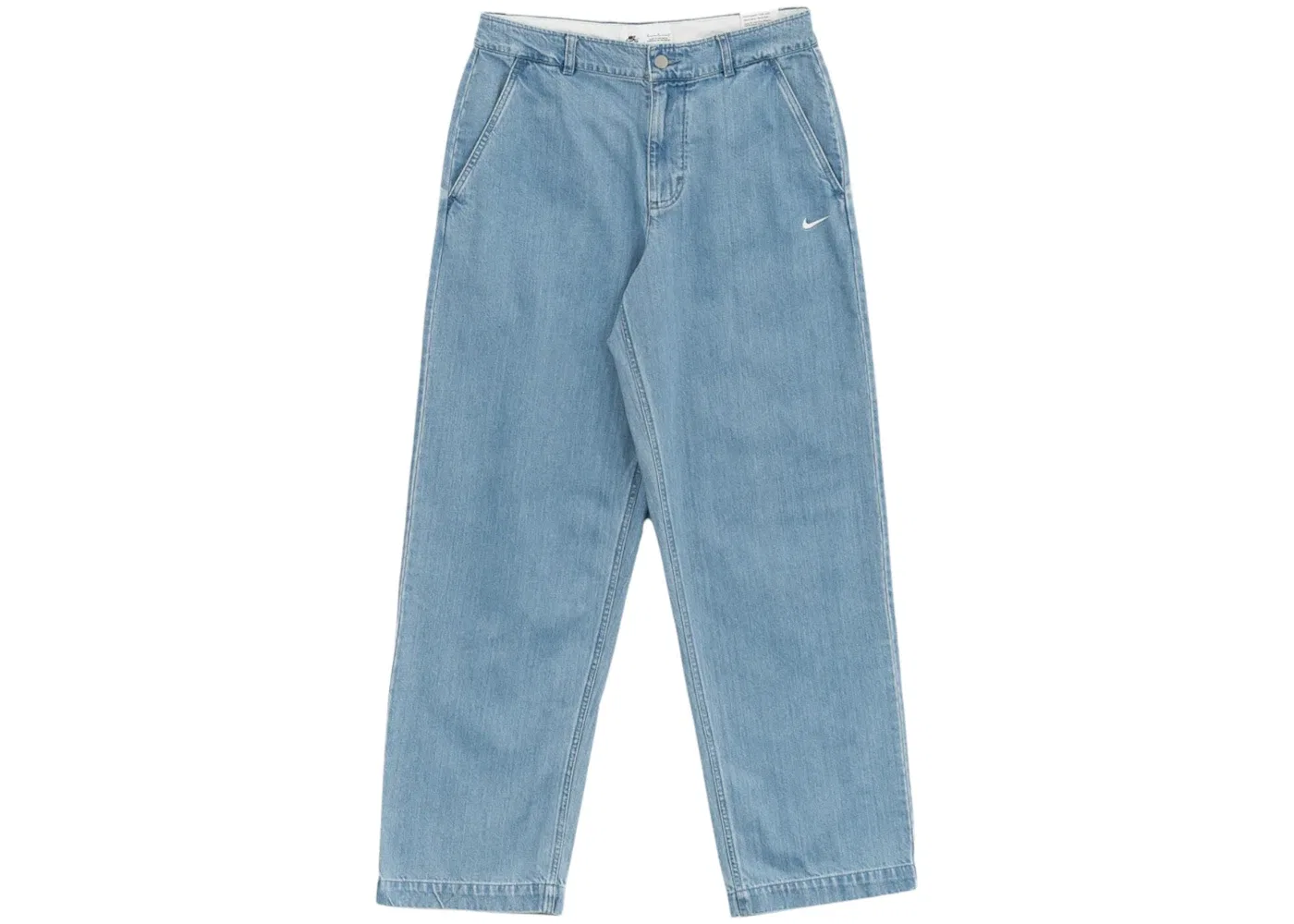 Мужские джинсы с эластичным поясом Nike Jean, Light Blue/White