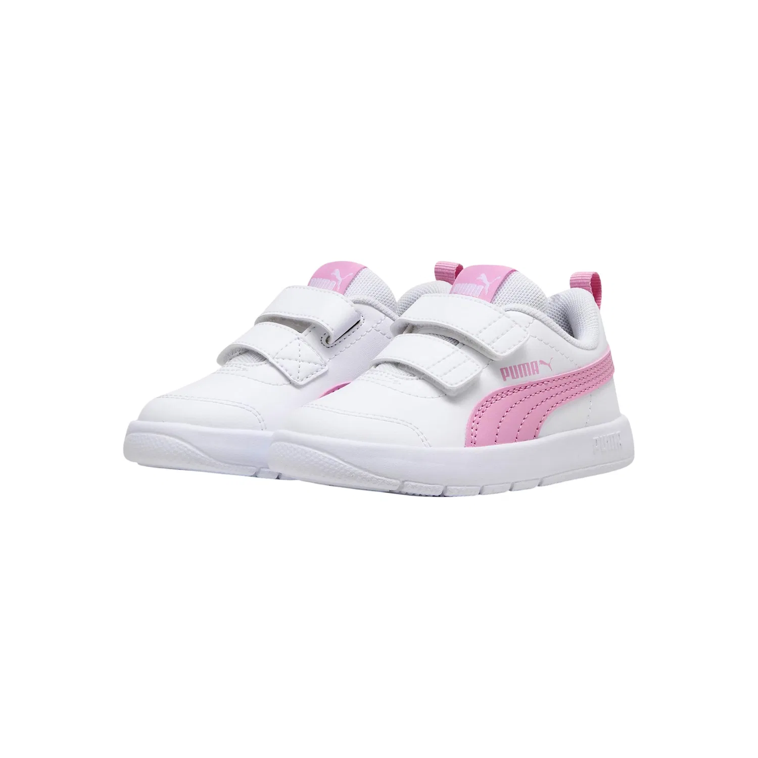 Детские кроссовки с повышенной гибкостью Courtflex V3 V Inf Puma, Rosa — фото 3