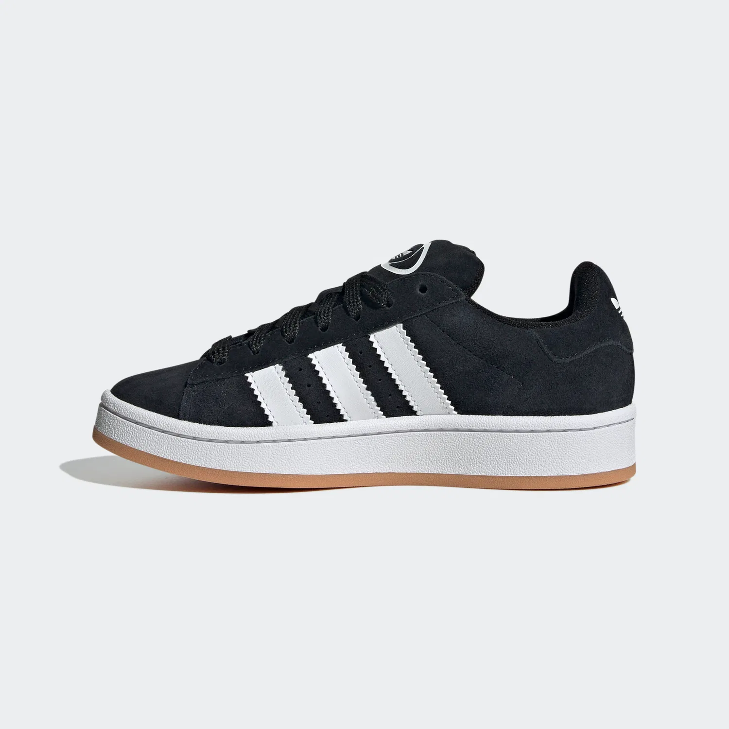 Детские кроссовки с ретро-дизайном Campus 00s Adidas Originals, Core Black/Ftwr White — фото 3