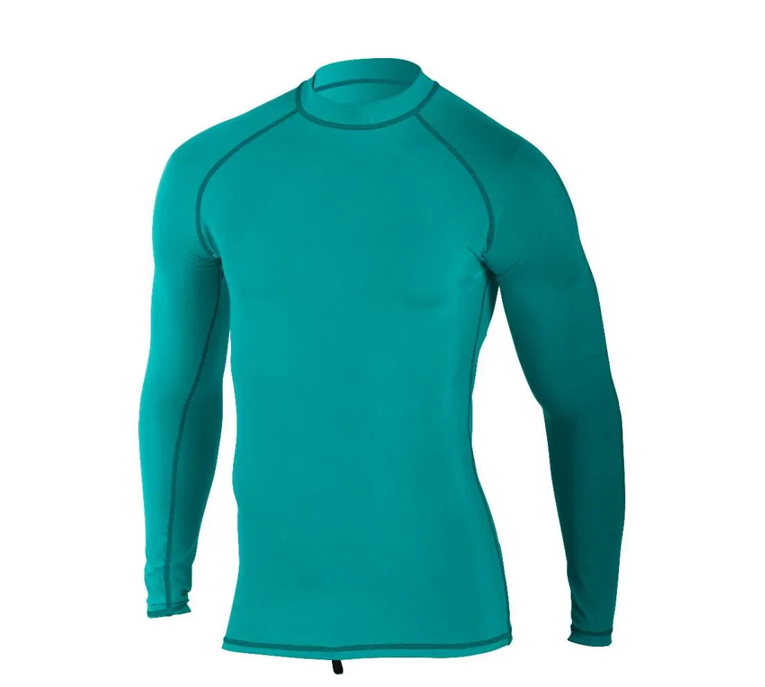 Детская футболка с длинным рукавом Colorblock UV-Shirt L/S UPF 50 Surf Baby Mdns, Grun — фото 2
