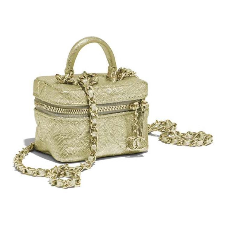 

CHANEL Сумка-бокс из личи кожи