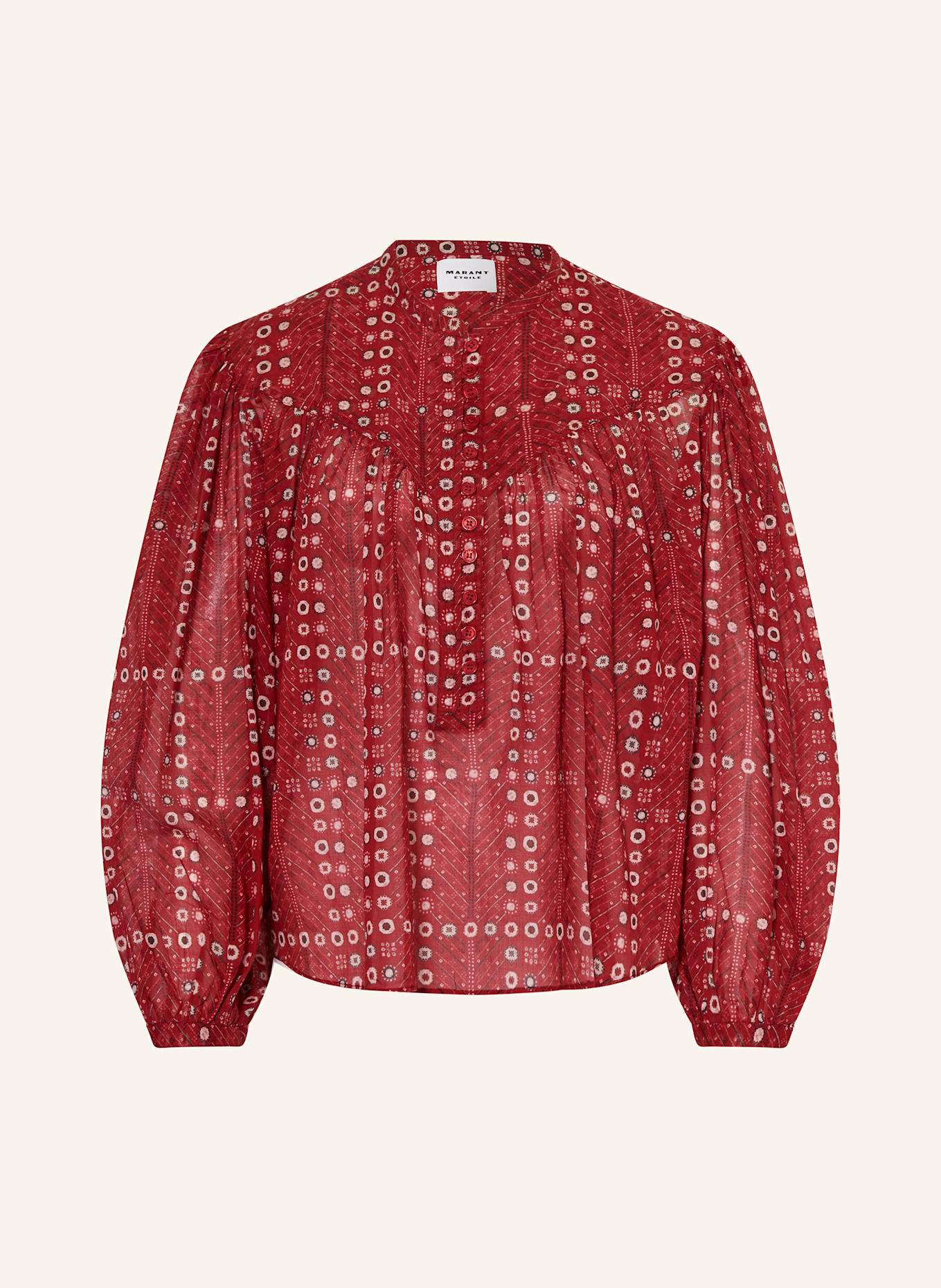 

Блузка рубашка salika-ge Marant Étoile, мультиколор