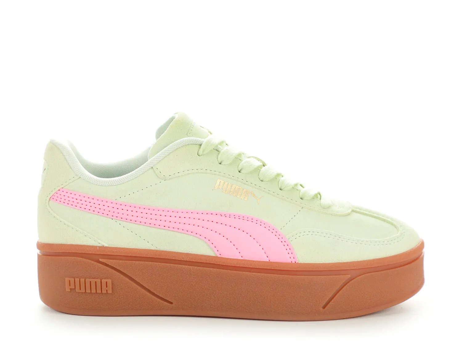 Кроссовки Puma Club II Era SD Platform Sneaker - Women's, темно-зеленый
