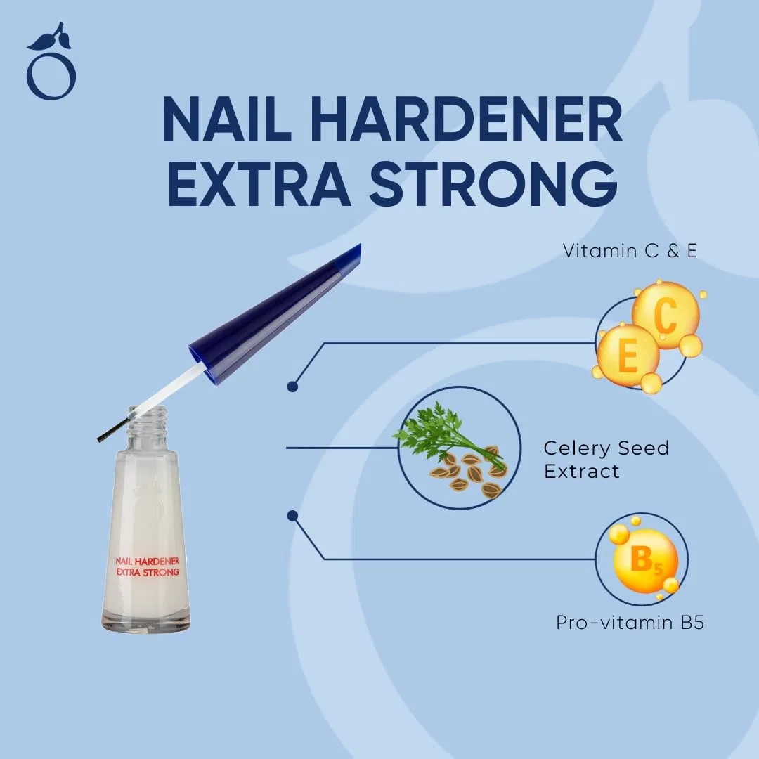 Набор из 2 средств для укрепления ногтей «Nail Hardener Extra Strong» от Herome, 2 x 10 мл Herome, Pack Of 2 — фото 4