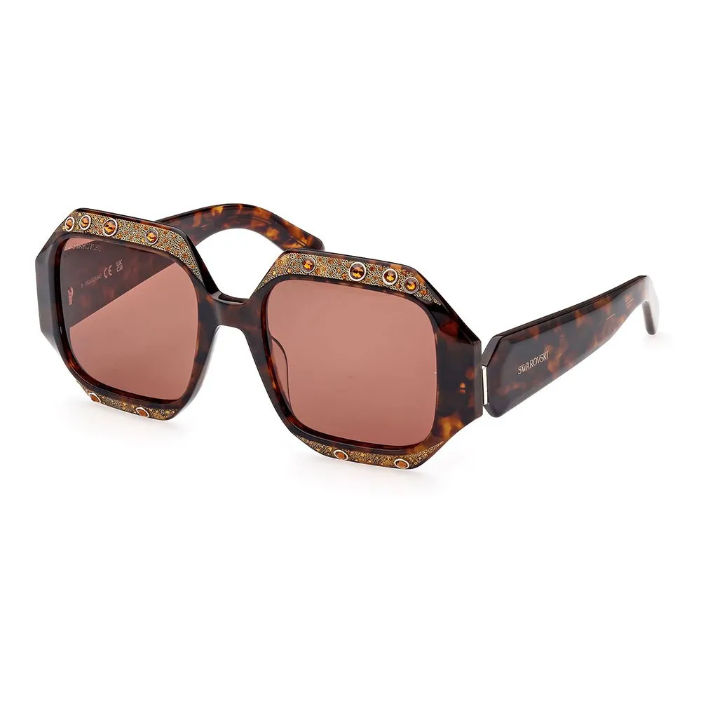 

Солнцезащитные очки Swarovski SK0382 woman, коричневый