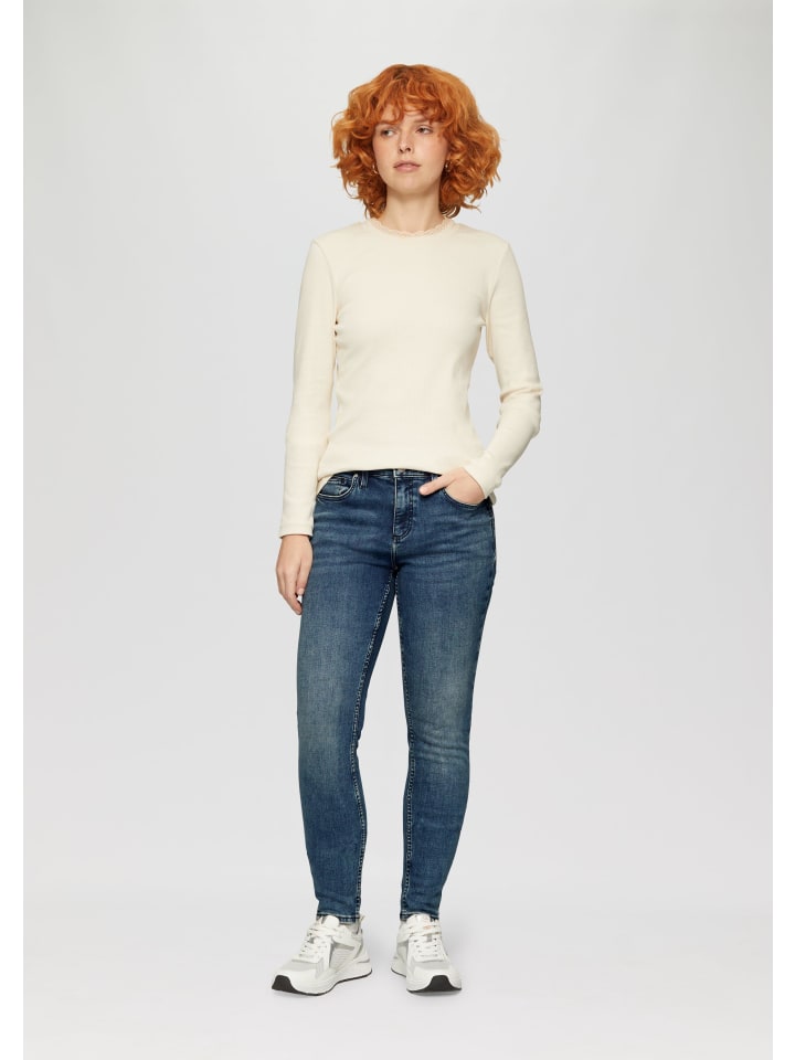 

Тканевые брюки QS Jeans-Hose lang, синий