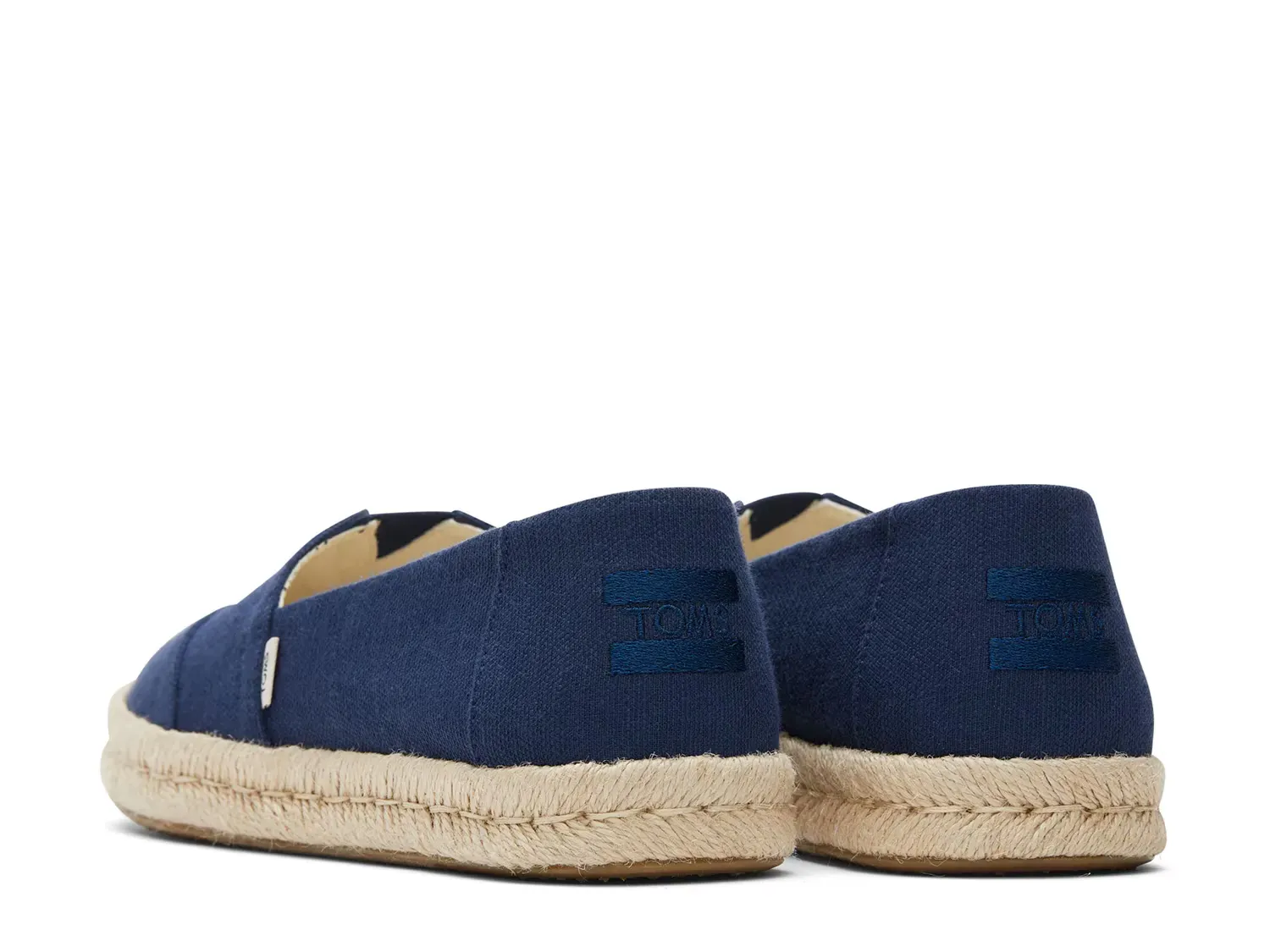 Эспадрильи Alpargata Rope Slip-On - женские Toms, Navy — фото 3