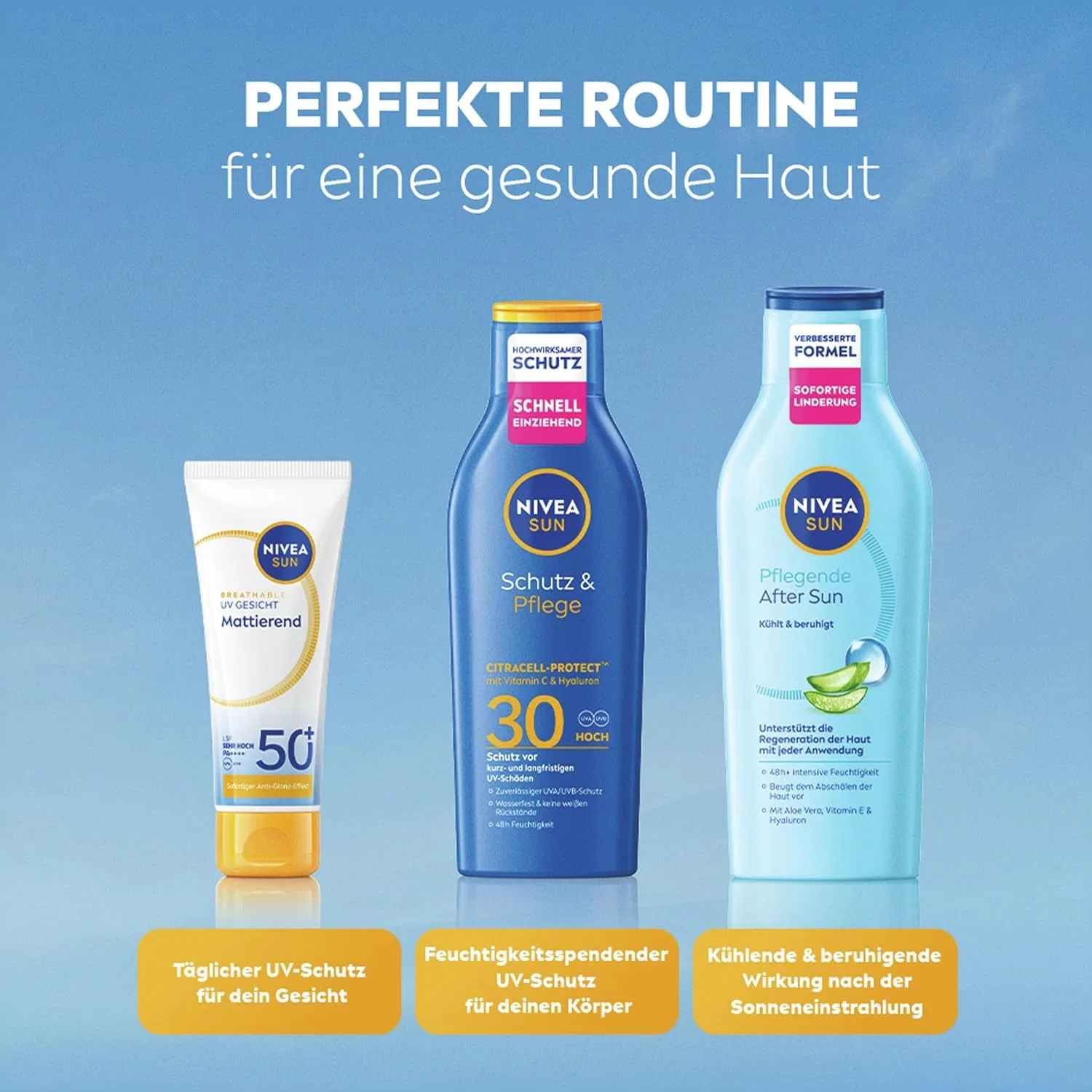 Солнцезащитный лосьон Nivea Sun Protection & Care SPF 30, 200 мл Beiersdorf, White — фото 3