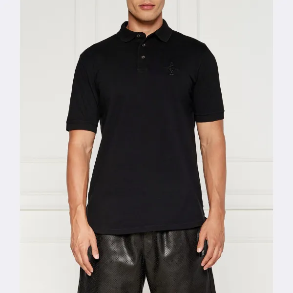

Рубашка-Поло узкого кроя Armani Exchange, черный