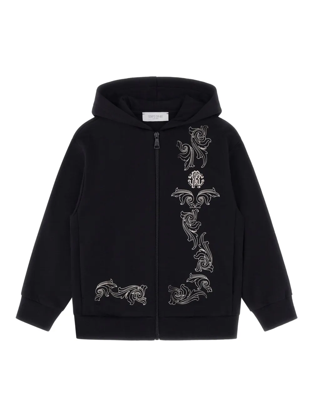 

Худи с логотипом Roberto Cavalli, черный