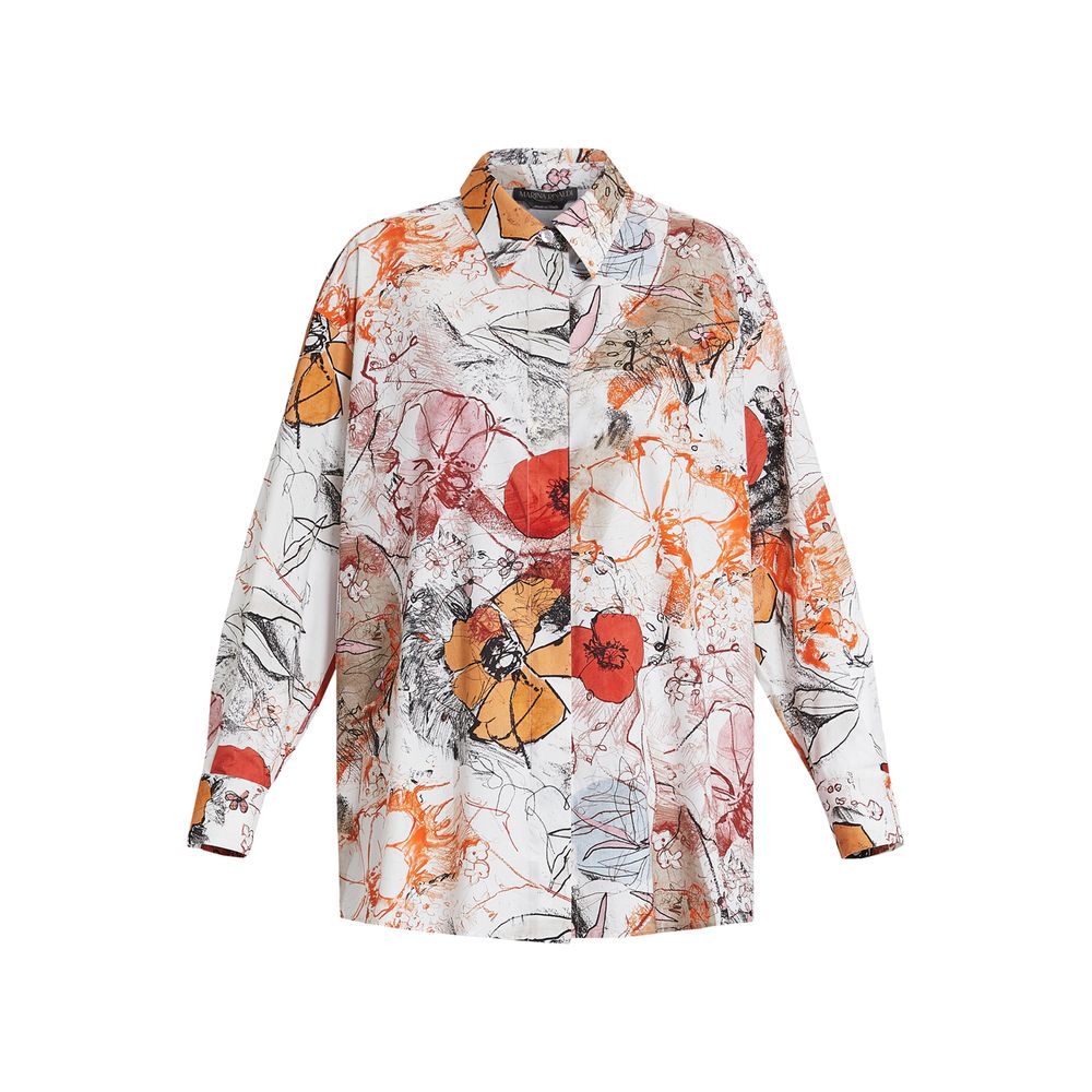 

Рубашка SAGGIO Marina Rinaldi, белый