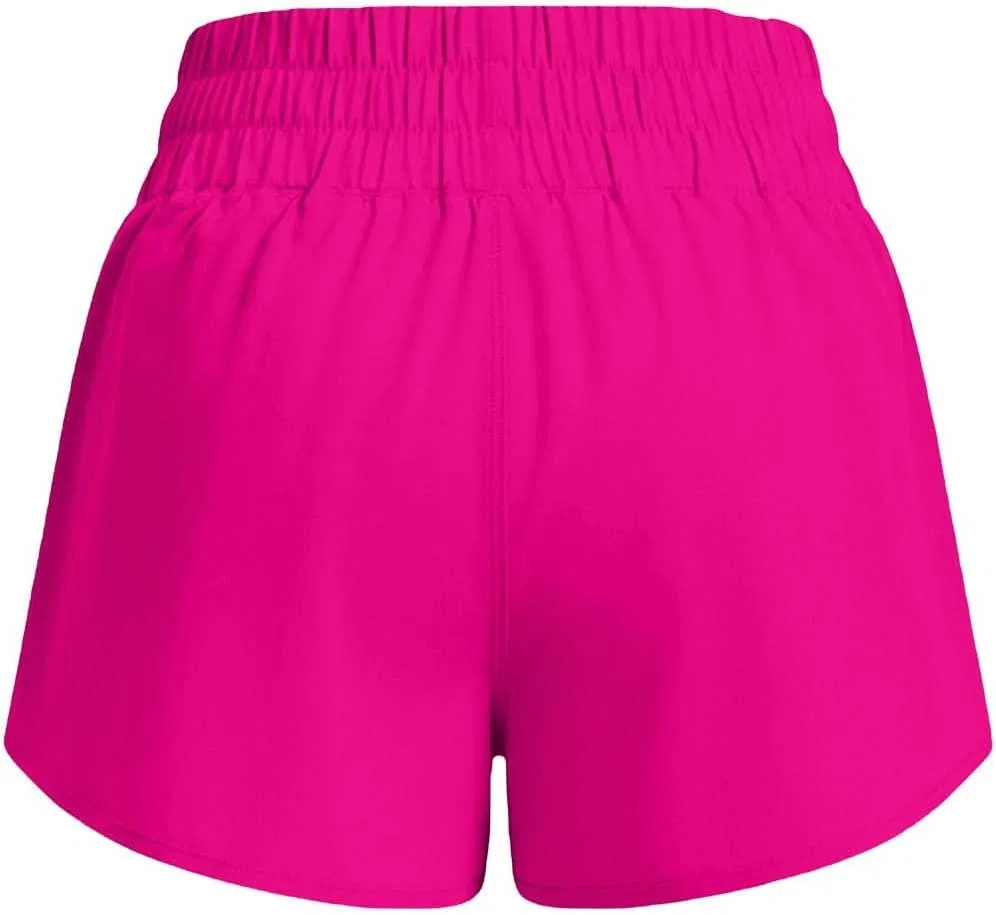 Детские шорты для тенниса, эластичный пояс, с карманами, Hot Pink — фото 4