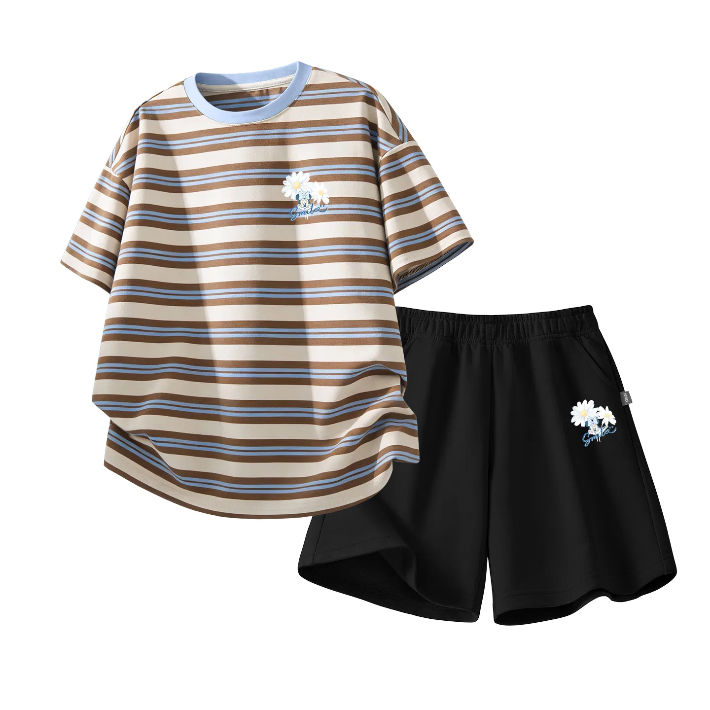 Детский спортивный костюм Disney Casual Sportswear 2 Piece Set, голубой/черный