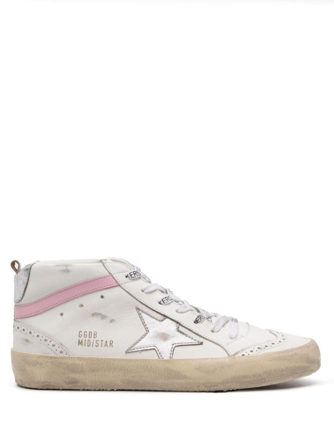 

Golden Goose высокие кеды Mid Star, белый