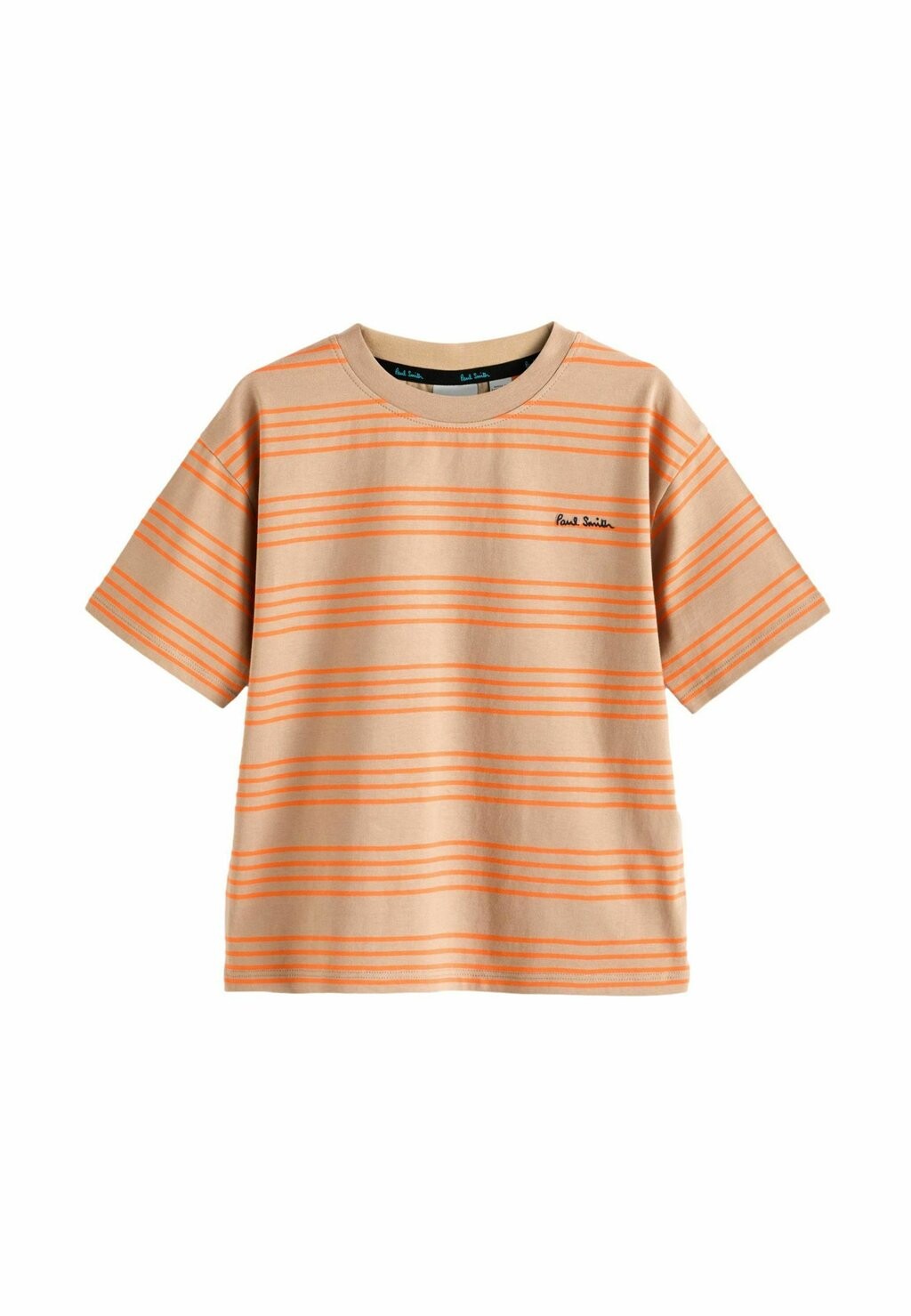 

Футболка с принтом REGULAR FIT Paul Smith Junior, бежевый